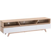 Monument Furniture Scandi Style Oak Entertainment Unit