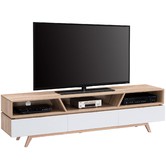Monument Furniture Scandi Style Oak Entertainment Unit