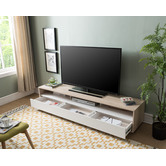 Monument Furniture 180cm Lowline Modern Entertainment Unit