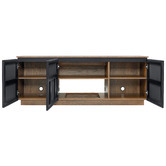 Monument Furniture Black Hollywood TV Cabinet