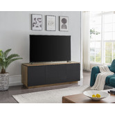 Monument Furniture Black Hollywood TV Cabinet