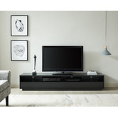 Monument Furniture 200cm Suave Lowline TV Unit | Temple & Webster