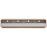 Monument Furniture 200cm Suave Lowline TV Unit