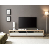 Monument Furniture 200cm Suave Lowline TV Unit