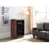 Monument Furniture IR-Friendly Enclosed Hi-Fi Glass-Top Rack