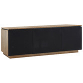 Monument Furniture Black Hollywood TV Cabinet