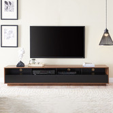Monument Furniture 200cm Suave Lowline TV Unit