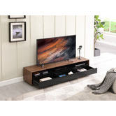 Monument Furniture 180cm Modern Lowline Entertainment Unit