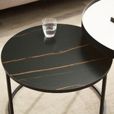 Monument Furniture 2 Piece Gaia Sintered Stone Nesting Coffee Table Set