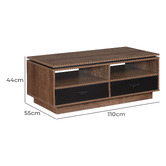 Monument Furniture Artemis 2 Drawer Coffee Table