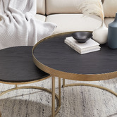 Monument Furniture 2 Piece Gaia Nesting Coffee Table Set