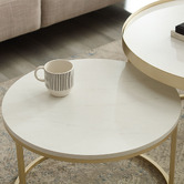 Monument Furniture 2 Piece Gaia Nesting Coffee Table Set