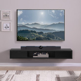 Monument Furniture Allesio Wall-Mounted Entertainment Unit