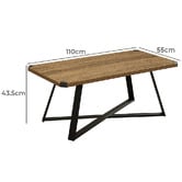 Monument Furniture Simone Coffee Table