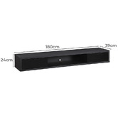 Monument Furniture Allesio Wall-Mounted Entertainment Unit