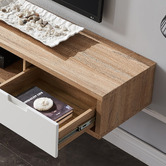 Monument Furniture 180cm Whitson Wall-Mounted TV Unit
