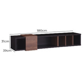 Monument Furniture Peak Wall-Mounted TV Unit