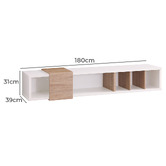 Monument Furniture Peak Wall-Mounted TV Unit