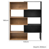 Monument Furniture Haise 4 Tier Bookcase
