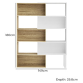 Monument Furniture Haise 4 Tier Bookcase