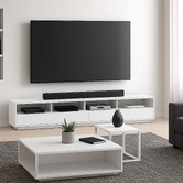 Monument Furniture Reine Lowline TV Unit