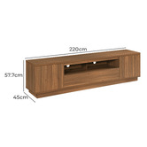 Monument Furniture 220cm Zayne TV Unit