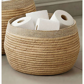 Monument Furniture 3 Piece Nylah Woven Water Hyacinth Basket Set