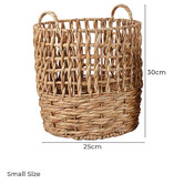 Monument Furniture 3 Piece Clement Woven Water Hyacinth Basket Set