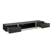 Monument Furniture 200cm Athena 2 Drawer TV Unit