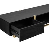 Monument Furniture 200cm Athena 2 Drawer TV Unit