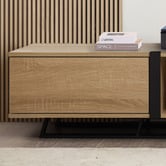 Monument Furniture 200cm Athena 2 Drawer TV Unit
