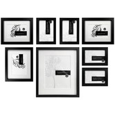 Corban &amp; Blair 8 Piece Slim Box Frame Gallery Wall Set