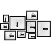 Corban &amp; Blair 9 Piece Tapu Slim Box Wall of Frames Set