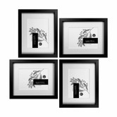 Corban &amp; Blair 4 Piece 5 x 7" Slim Box Frame Gallery Wall Set