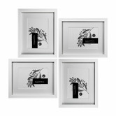 Corban &amp; Blair 4 Piece 5 x 7" Slim Box Frame Gallery Wall Set