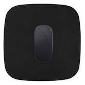 Corban &amp; Blair Black Artisan Genuine Leather Mouse Pad