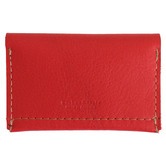 Corban &amp; Blair Pocket Personalised Leather Card Holder with Snap Button
