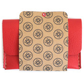 Corban &amp; Blair Pocket Personalised Leather Card Holder with Snap Button