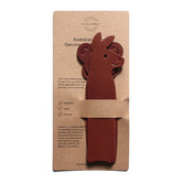 Corban &amp; Blair 3 Piece Australian Animal Leather Bookmark Set