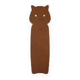 Corban &amp; Blair Wombat Personalised Leather Bookmark