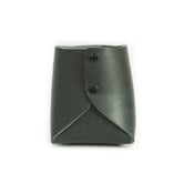 Corban &amp; Blair 6 Piece Green Artisan Cowhide Leather Desk Set