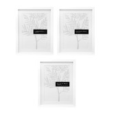 Corban &amp; Blair 3 Piece Slim Box A3 Photo Frame Set