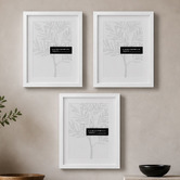 Corban &amp; Blair 3 Piece Slim Box A3 Photo Frame Set