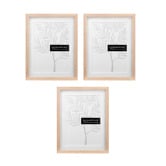Corban &amp; Blair 3 Piece Slim Box A3 Photo Frame Set