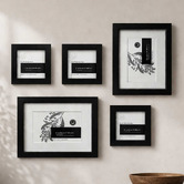 Corban &amp; Blair 5 Piece Slim Box Gallery Wall Set