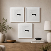 Corban &amp; Blair 3 Piece Slim Box 16 x 16" Photo Frame Set