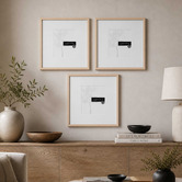 Corban &amp; Blair 3 Piece Slim Box 16 x 16" Photo Frame Set