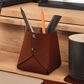 Corban &amp; Blair Artisan Genuine Leather Pen Pod