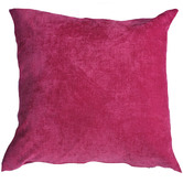Bungalow Living Solid Pink Cushion