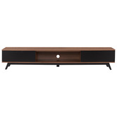 Monument Furniture 200cm Nova Lowline TV Unit